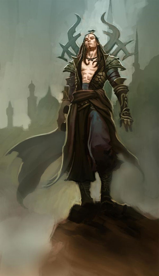 Illustration for article titled Diablo III's Male Wizard Is A Sexy Rock God